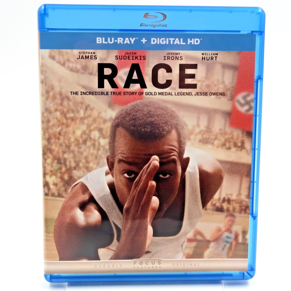 Race Blu-ray 2016 Jesse Owens Movie Universal Studios PG Stephan James